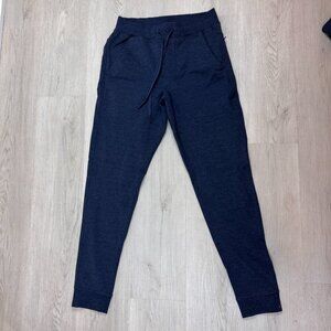 Birddogs Boom For Your Boomstick Jogger Pants Mens Small Navy Stretch Lined